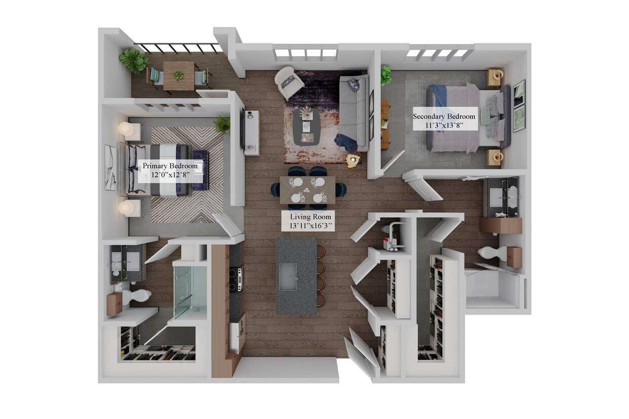 Floor Plan - The Prospector - B4