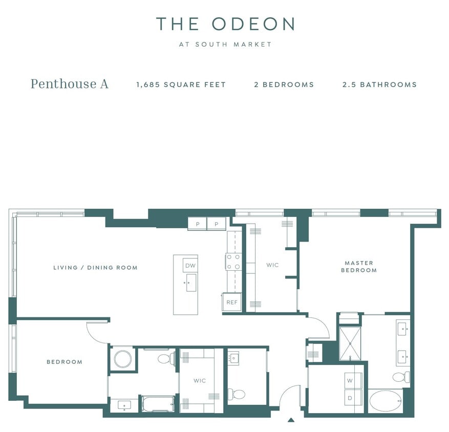 Floor Plan - Penthouse A