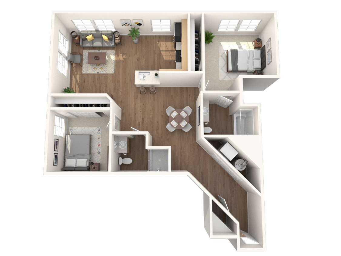 Floor Plan - B2CN-WFR
