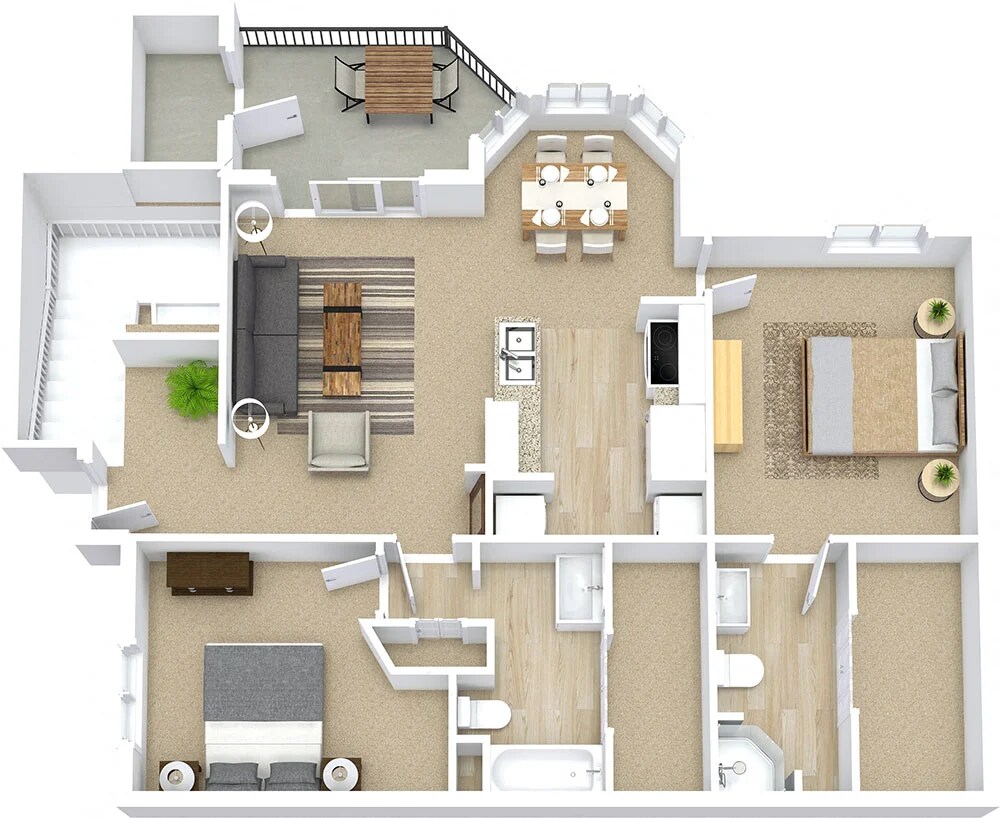 Floor Plan - The 1102