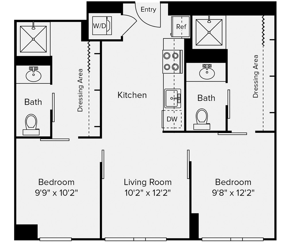 Floor Plan - B2-882SQ