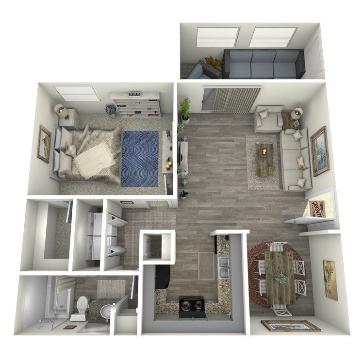 Floor Plan - The Wesleyan