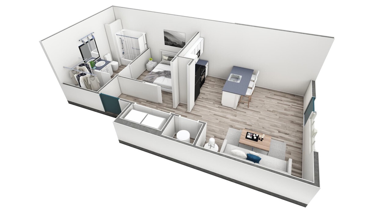 Floor Plan - Studio Premier Retreat Overloo