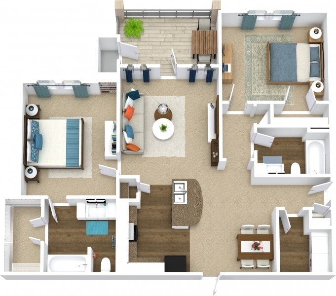 Floor Plan - Sabine