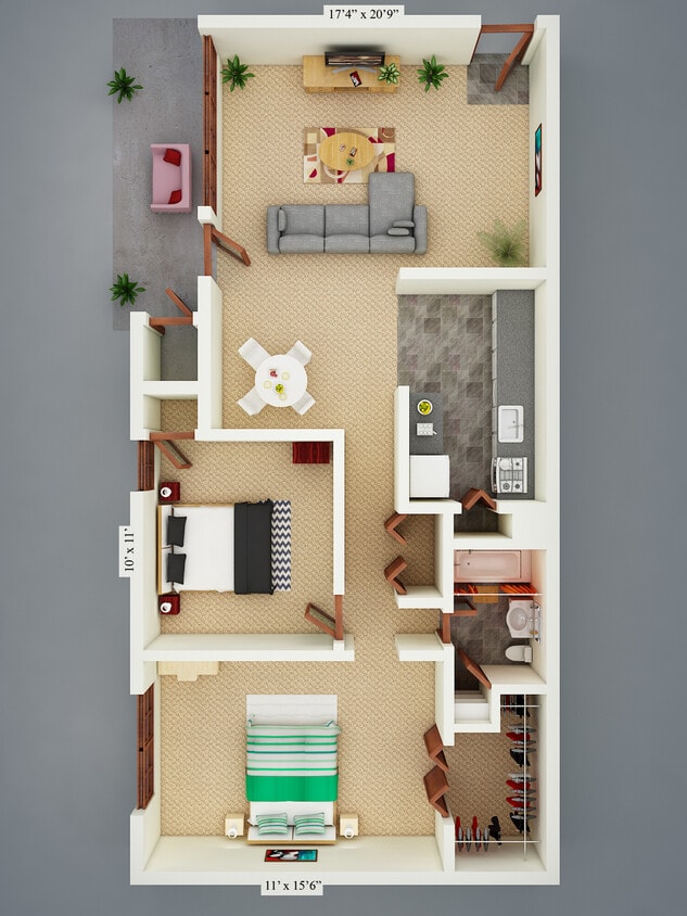 Floor Plan - The Maple