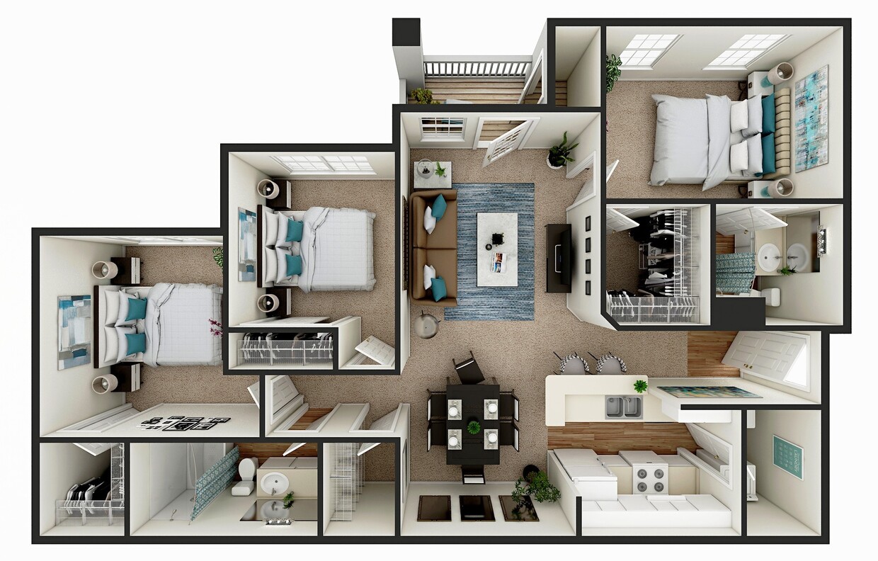 Floor Plan - 3 Bedroom
