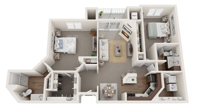 The Grant | The Landmark at Hatchery Hill | Apartments in Fitchburg, WI - The Grant