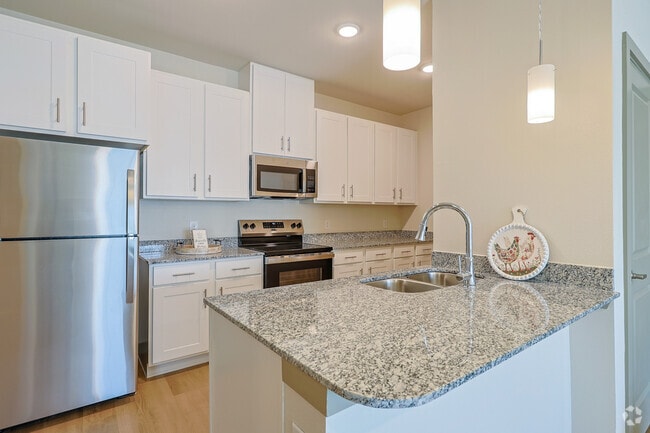 A1 - 675SF - Kitchen - Woodview