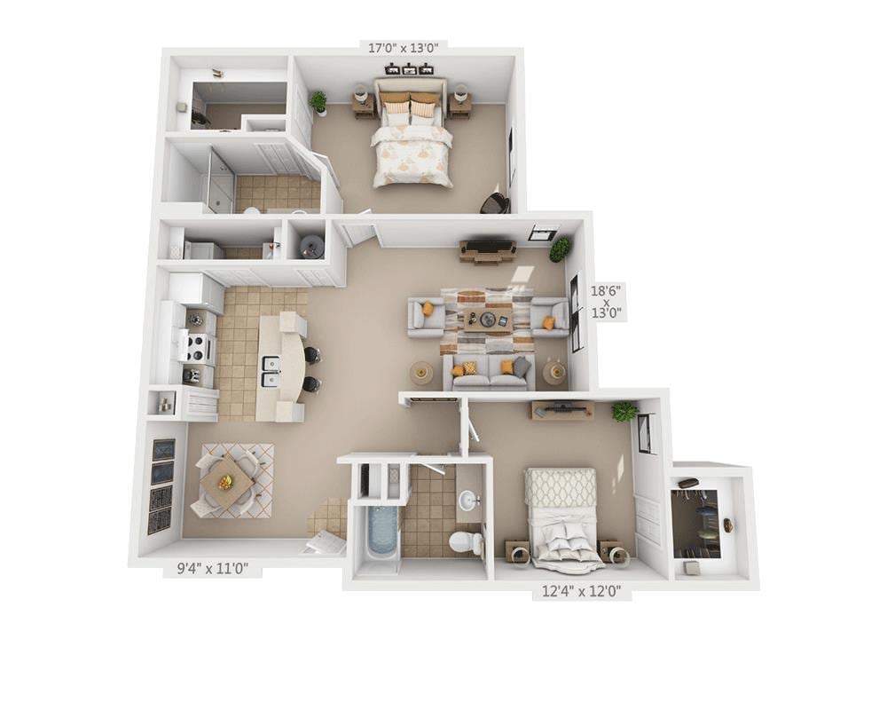 Floor Plan - Edinburgh