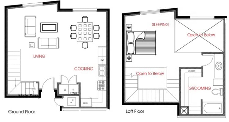 1BR/1BA - Loft M
