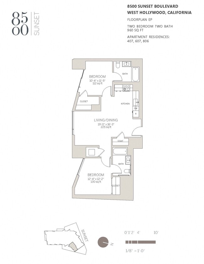 Floor Plan - Two Bedroom - P
