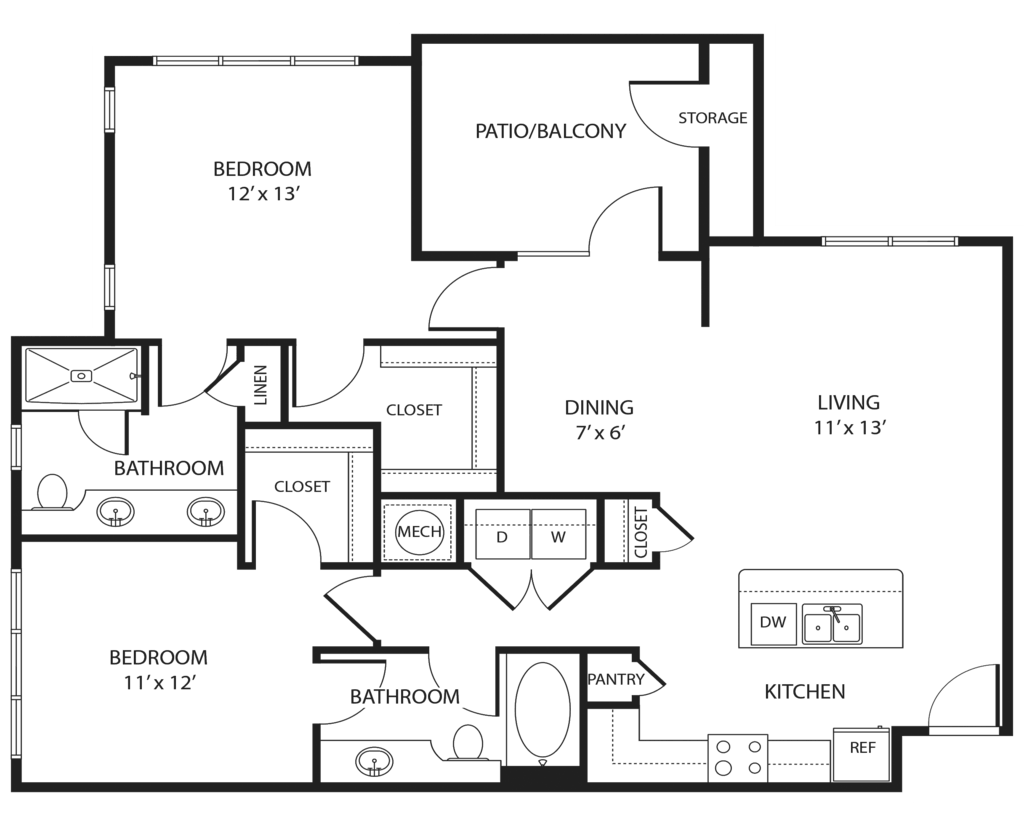 Floor Plan - Comfort B2
