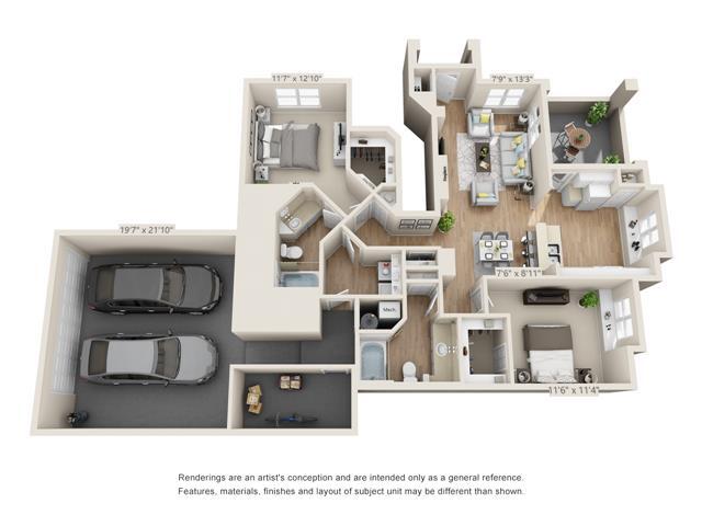 Floor Plan - Red Canyon - Castlewood Canyon