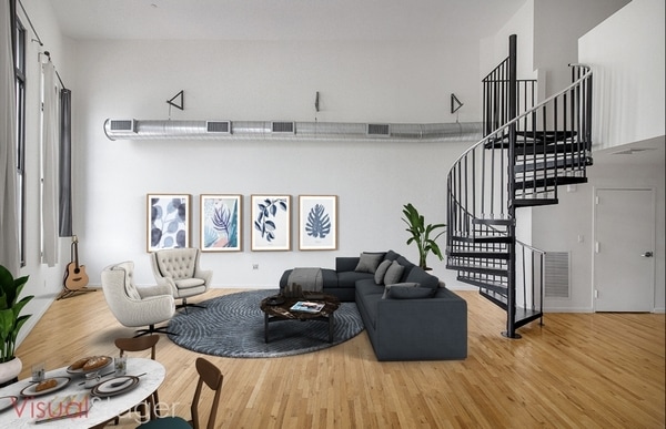 Living Area - Trolley Lofts