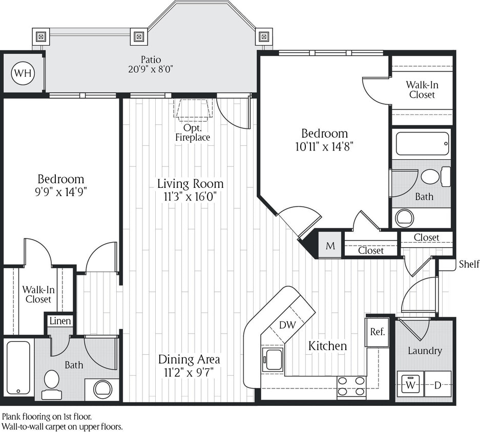 Floor Plan - The Dogwood