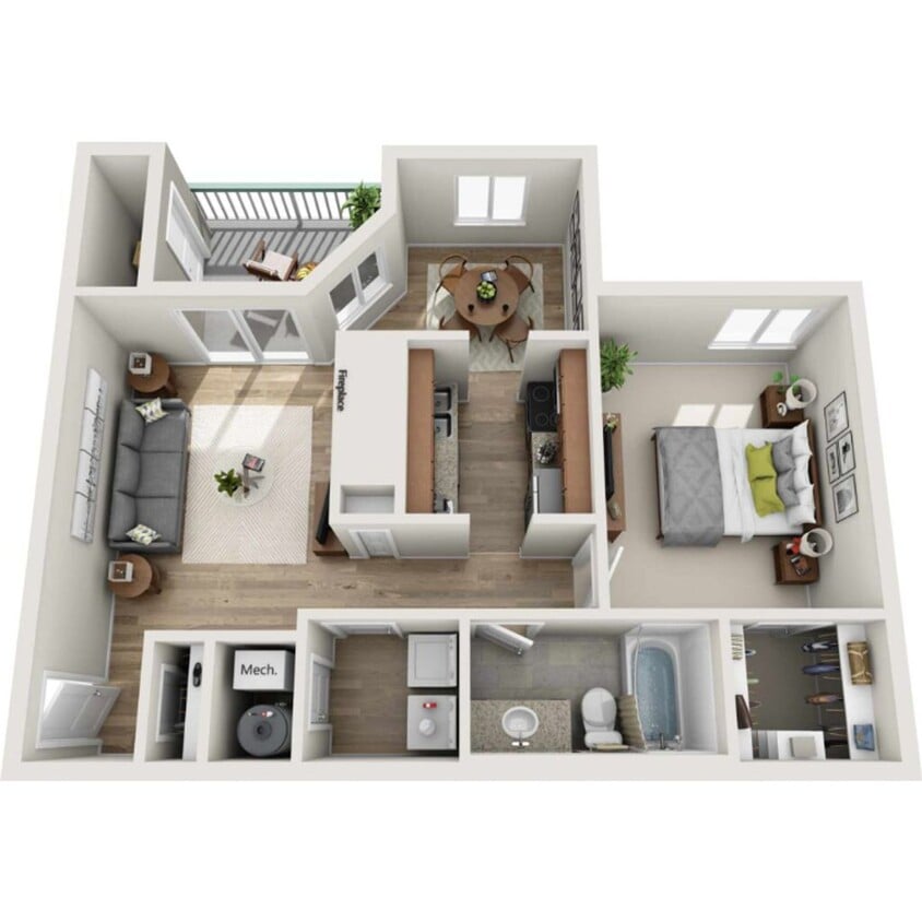 Floor Plan - Bungalow-Classic 