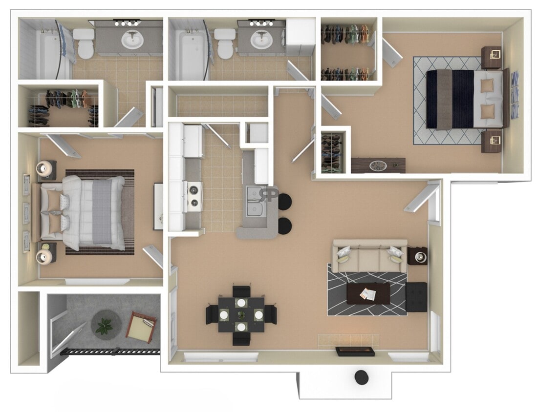 Floor Plan - 2B