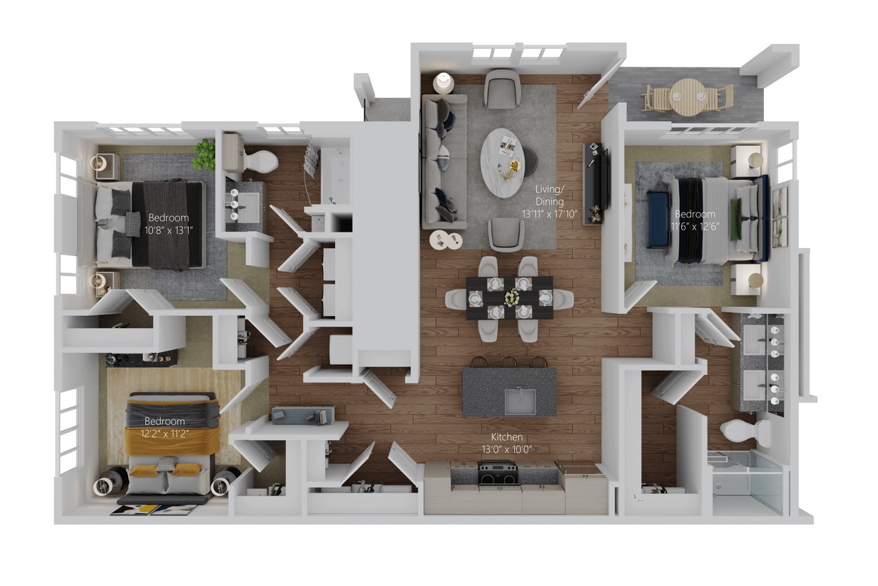 Floor Plan - The Flat (Select C1L)
