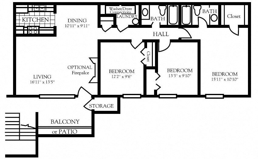 Floor Plan - C1 - Village Green