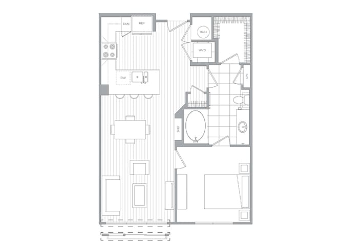 Floor Plan - Edgewater 1