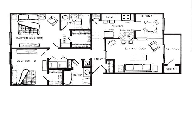 THE WEDGWOOD - 2B - 2 Bedroom (Wedgewood)