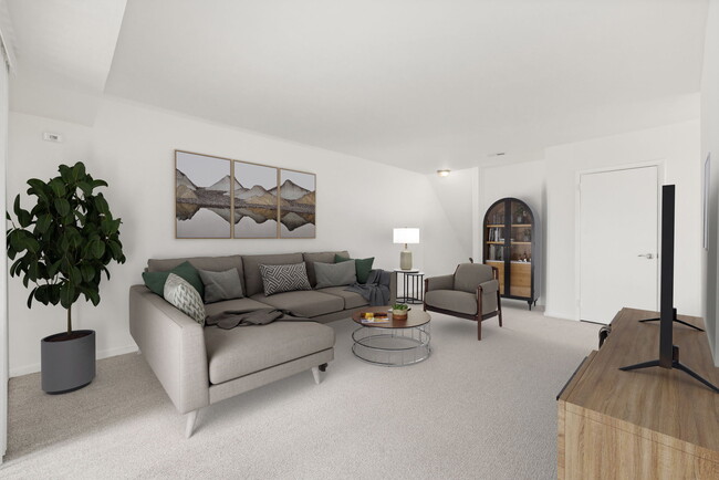 Spacious Living Areas- Great for Entertaining or Relaxing - Gateway Apartments
