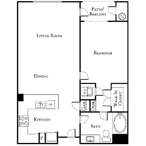 Floor Plan - 1A1