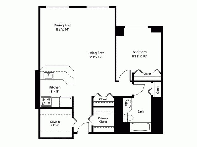 B6.gif - 1 Bed/1 bath