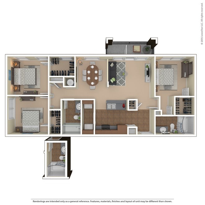 Floor Plan - The Madison Two