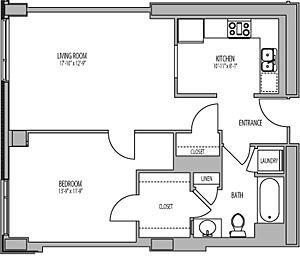 Floor Plan - 91 Sidney - 1E Renovation 2