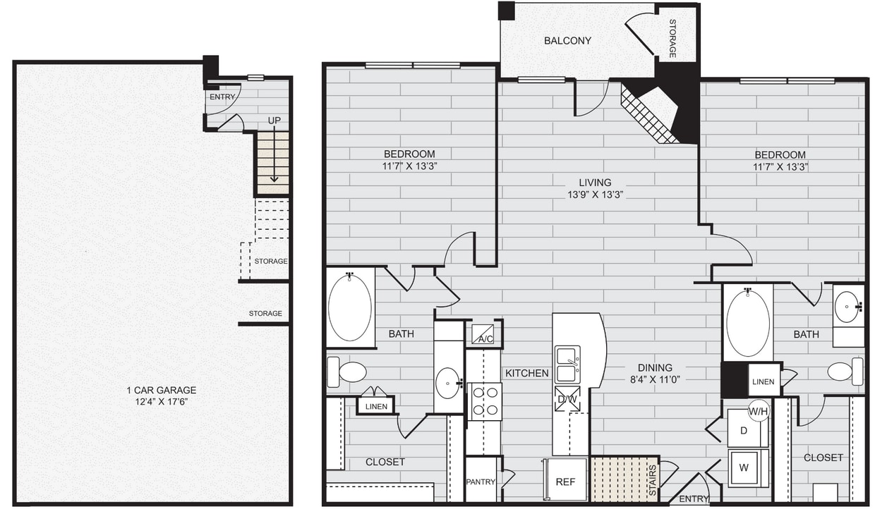 Floor Plan - B1 Garage
