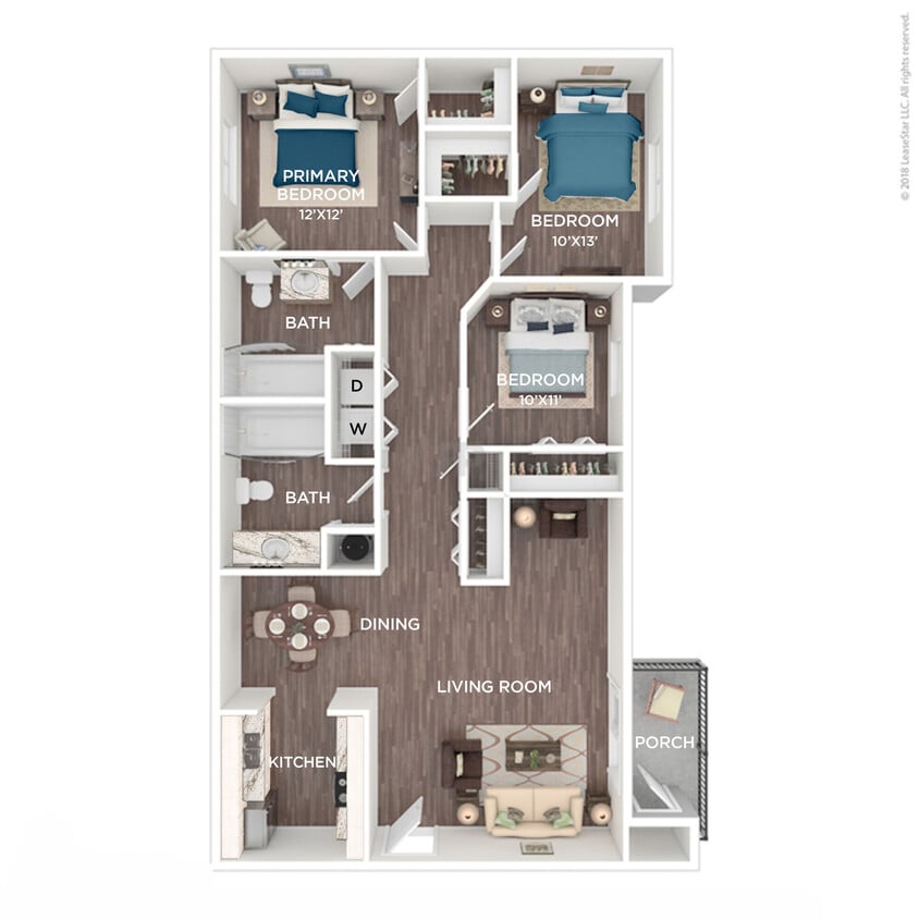 Floor Plan - The Ivy
