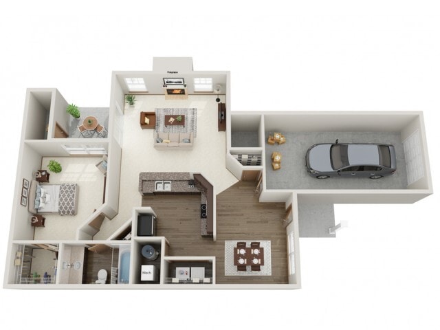 Ash | Manchester Oaks | Apartments in Franklin, WI - Ash