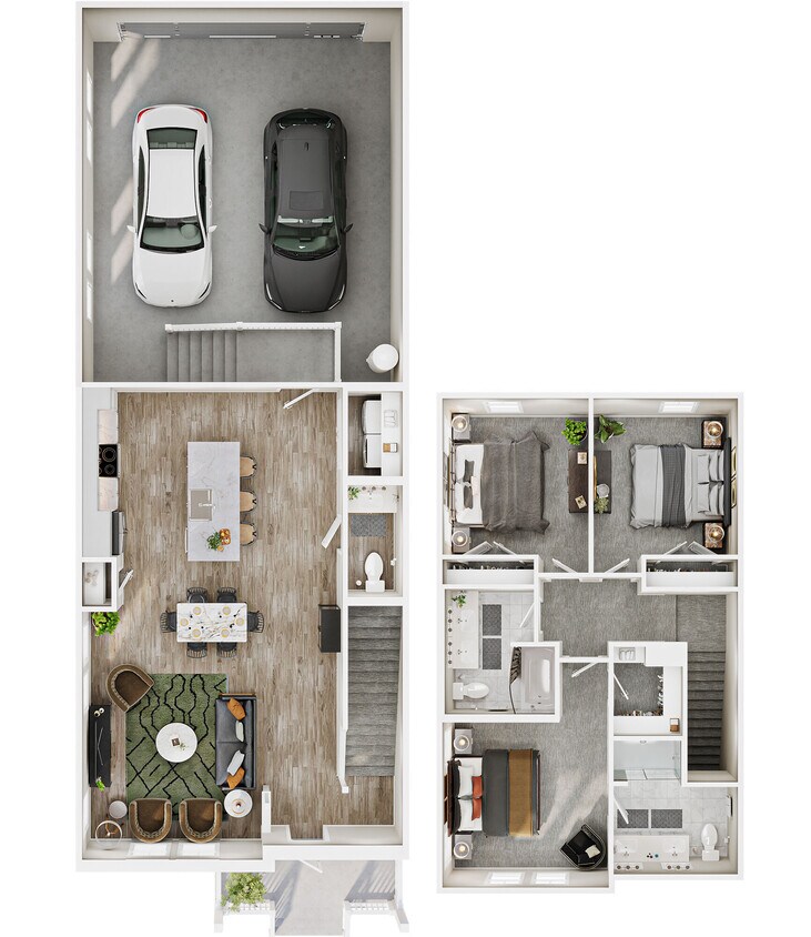 Floor Plan - Townhome - C3