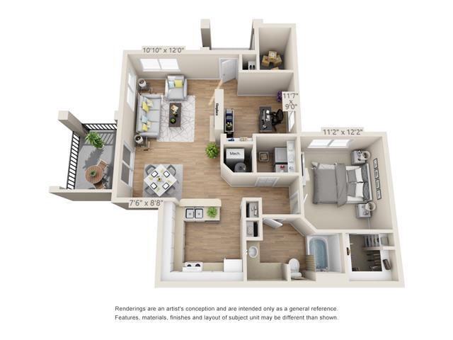 Floor Plan - Blue Ridge - Wolf Ridge