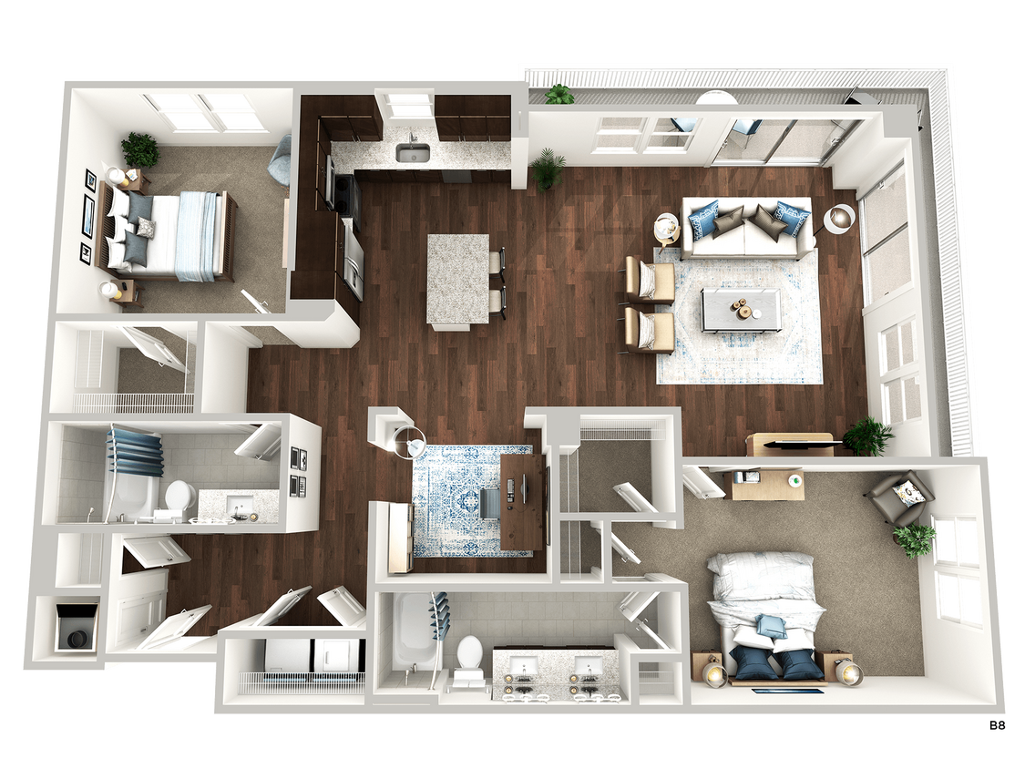 Floor Plan - B8 ( Breakers )