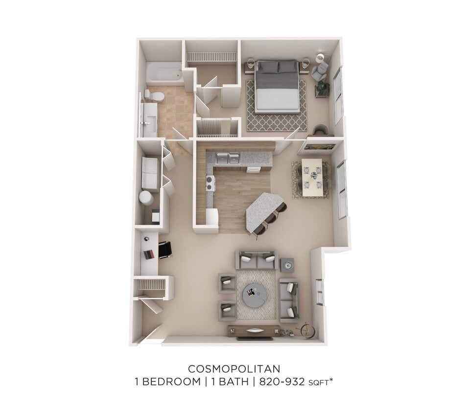 Floor Plan - Cosmopolitan