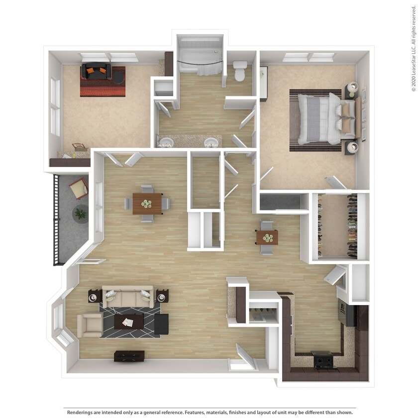 Floor Plan - 1E