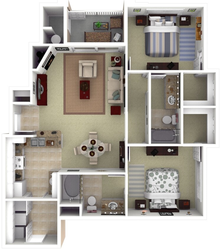 Floor Plan - Residence 6 Luxury