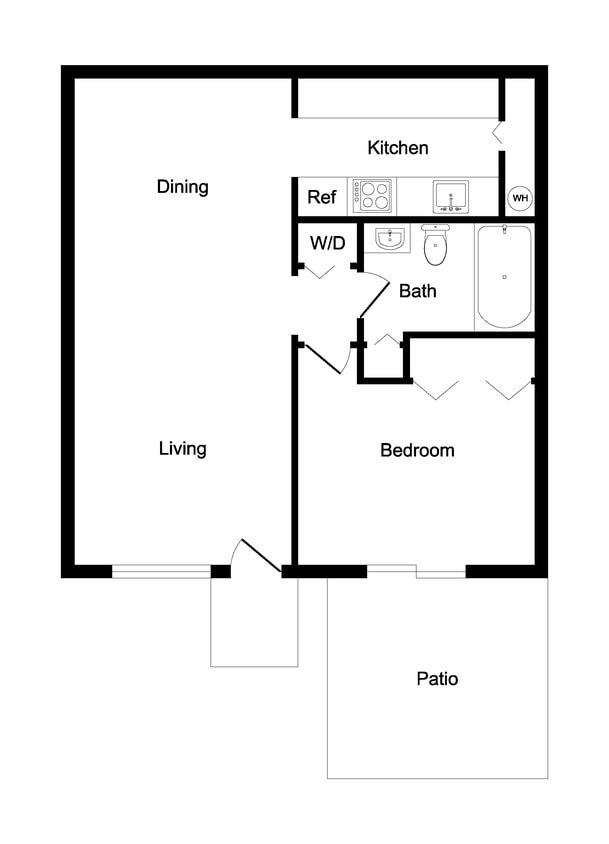 One Bedroom - 1 Bedroom