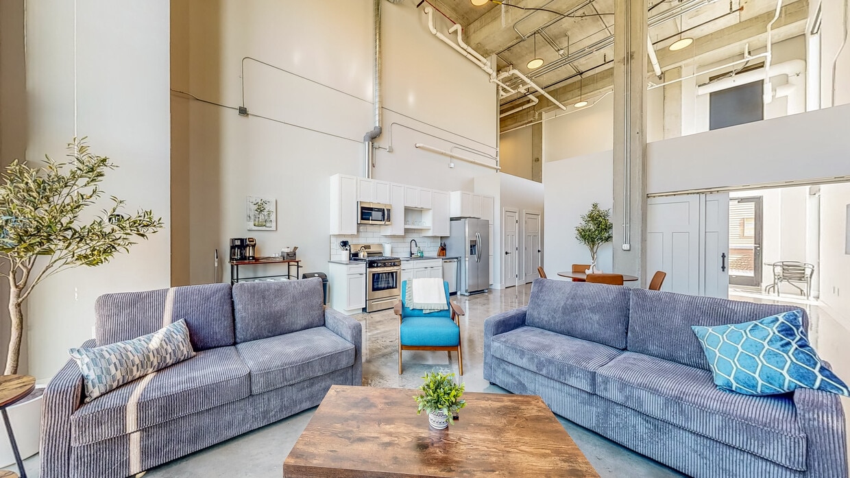 Floor Plan - Industrial Flat - Alcove