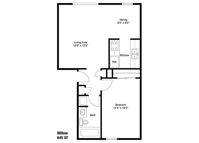 Floor Plan - Willow