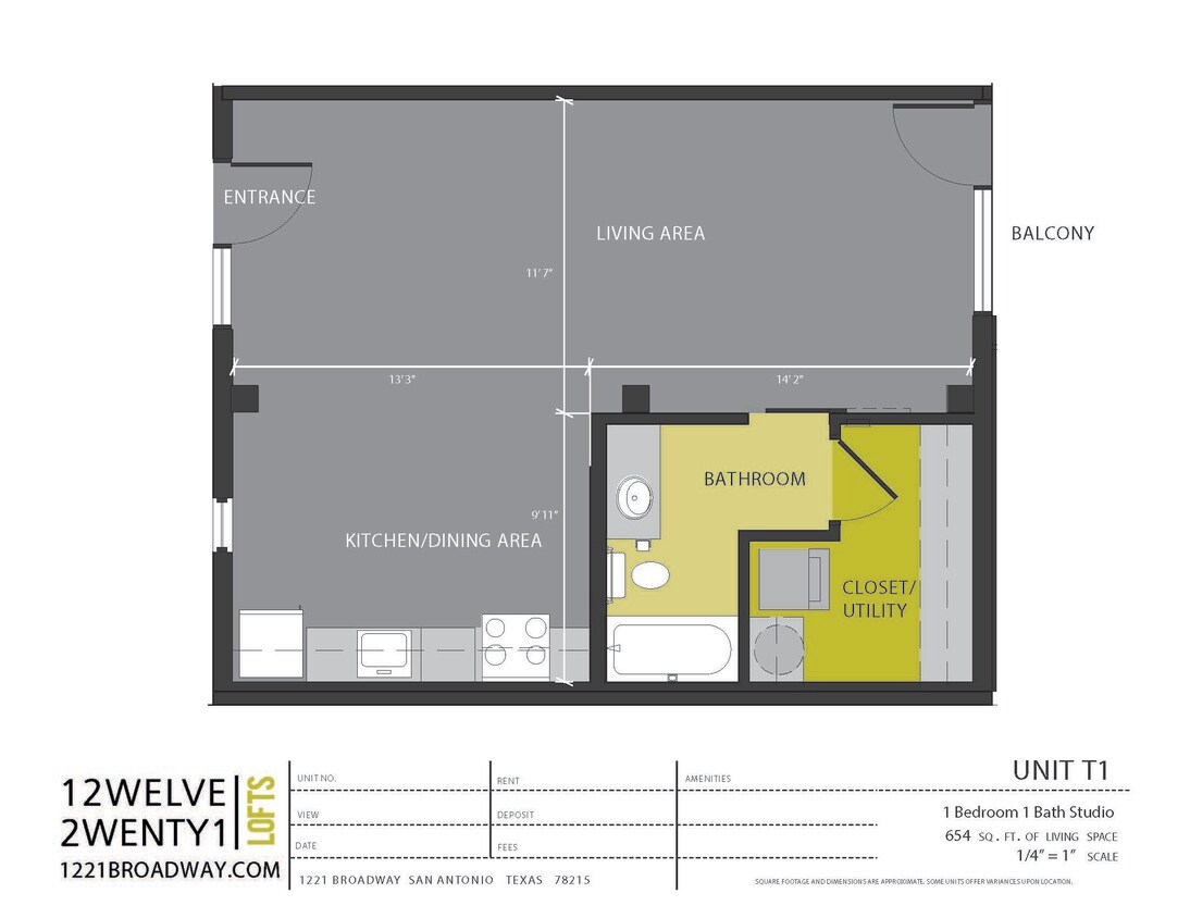 Floor Plan - T1