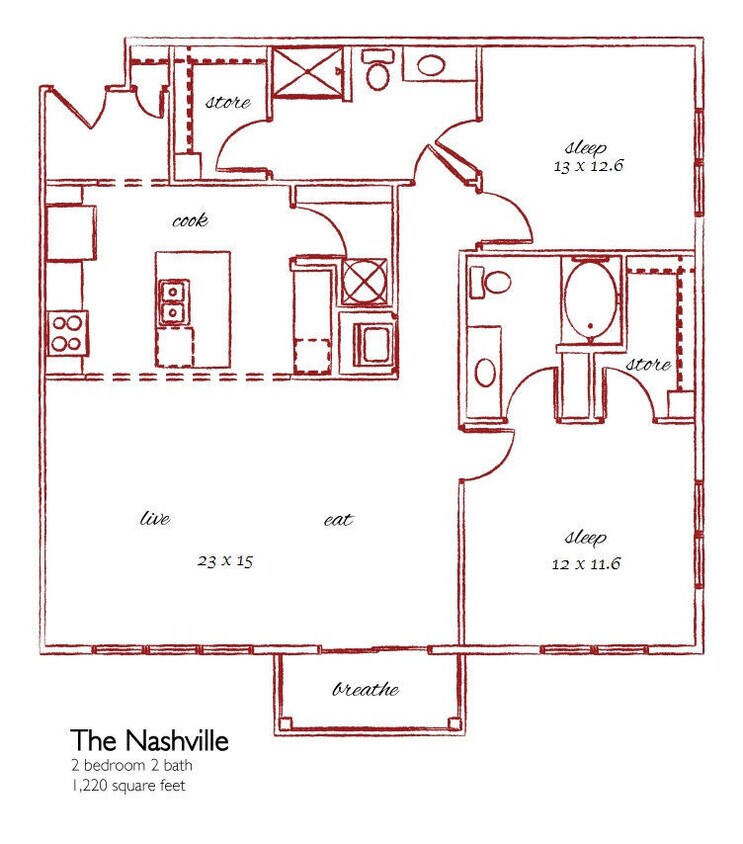 Floor Plan - The Nashville