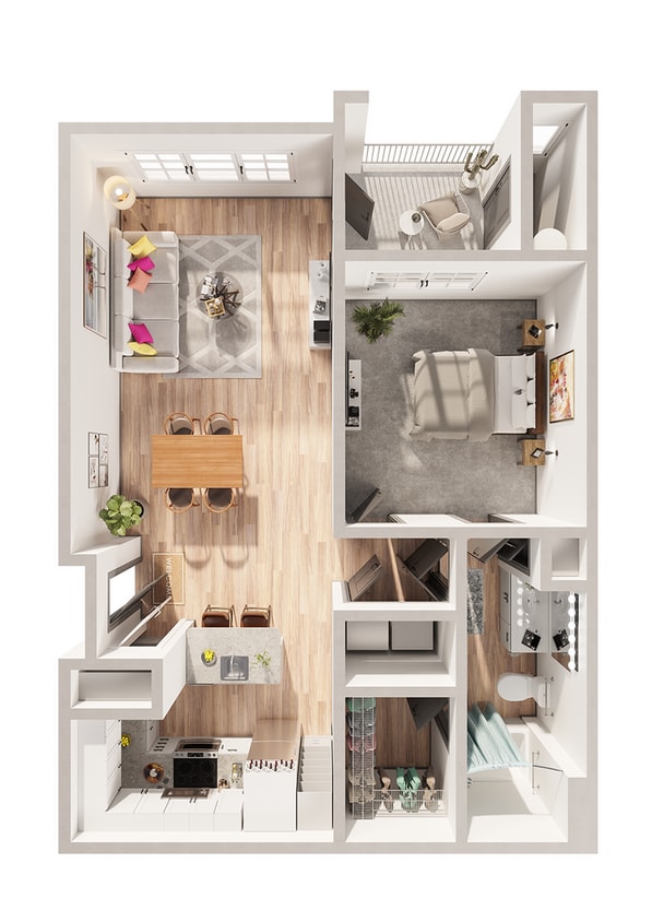 Wesley Village - A5 Floor Plan - A5
