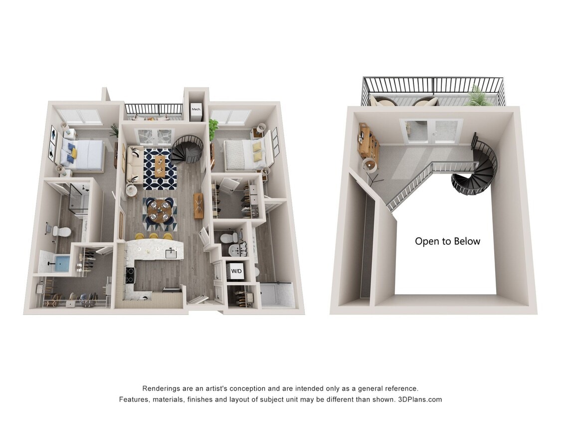 Floor Plan - Join The 2 Bedroom Penthouse Waitlist TODAY!