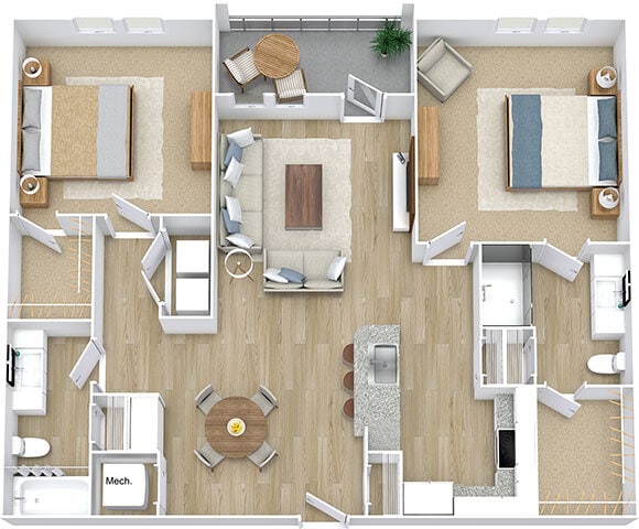 Floor Plan - Addison