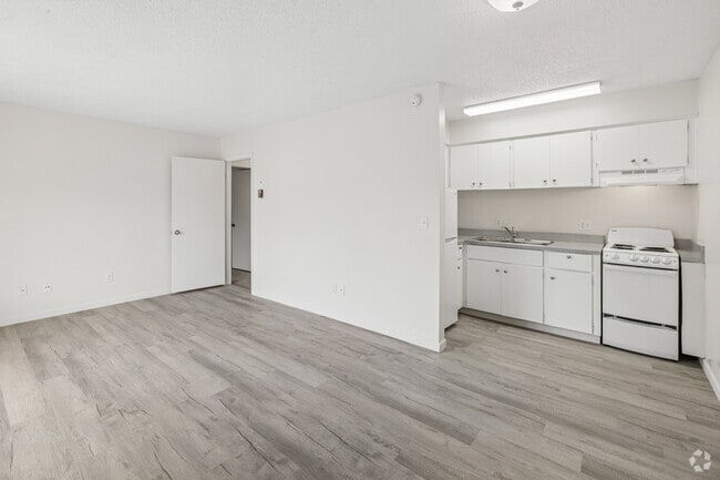 1BR, 1BA - 427SF - Living, Dining Area and Kitchen - Hudson