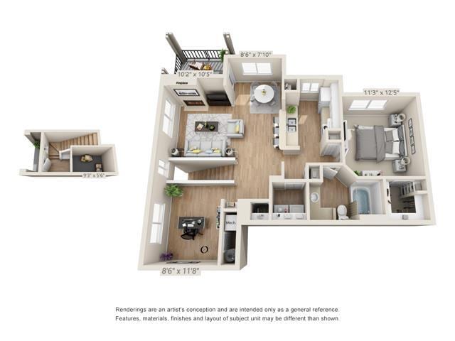 Floor Plan - Blue Ridge - Buffalo Ridge