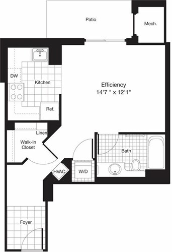 Floor Plan - Studio B